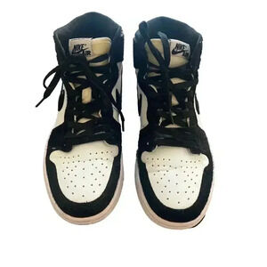 Nike Air Jordan 1 Pony Retro High OG Twist/Panda Black White Size US 9.5